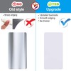 PHOGARY Manicure Stamp Stencils 8 Model Nail Art Stencil Stamping