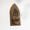 Intercession Wooden Holy Water Font - Holy Family