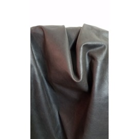 Dark Brown Crazy Horse Aviator Waxy Cow Hide Leather Skins Cutting 2.0-2.5 OZ. Upholstery Garment Bookbinding CHAP NAT Leathers (Brown) (12"x12")