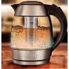 Chefman, Cordless Glass Electric Kettle Boil Water Tea Infuser