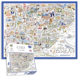 Map of Essex Jigsaw 1000 Piece Puzzle