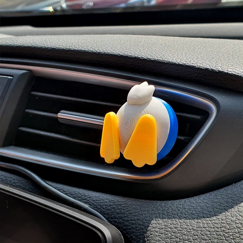 3D OM, Air Freshener Duck(blue) for car, Stylish Fun-3D Printing