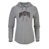 boxercraft Women's Ohio State Buckeyes Dream Fleece Pullover Hoodie, Oxford