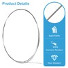 sourcing map 5 Feet Nitinol Wire, 2 Pcs 0.5mm Super