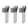 Luckious 3pcs Stainless Steel Pen Holder - Pocket Clip and