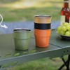 AYMQC Stainless Steel Cups 300 ml Double-Walled Metal Cups Stackable
