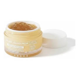 IZEZE Black Cumin NDA Pudding Gel Cream 50ml Crema Gel Coreana Hidratante Calmante Con Comino Negro Para Piel Sensible Textura Ligera Fresca K Beauty Cuidado Facial Uso Diario Suavidad No Grasa Facial