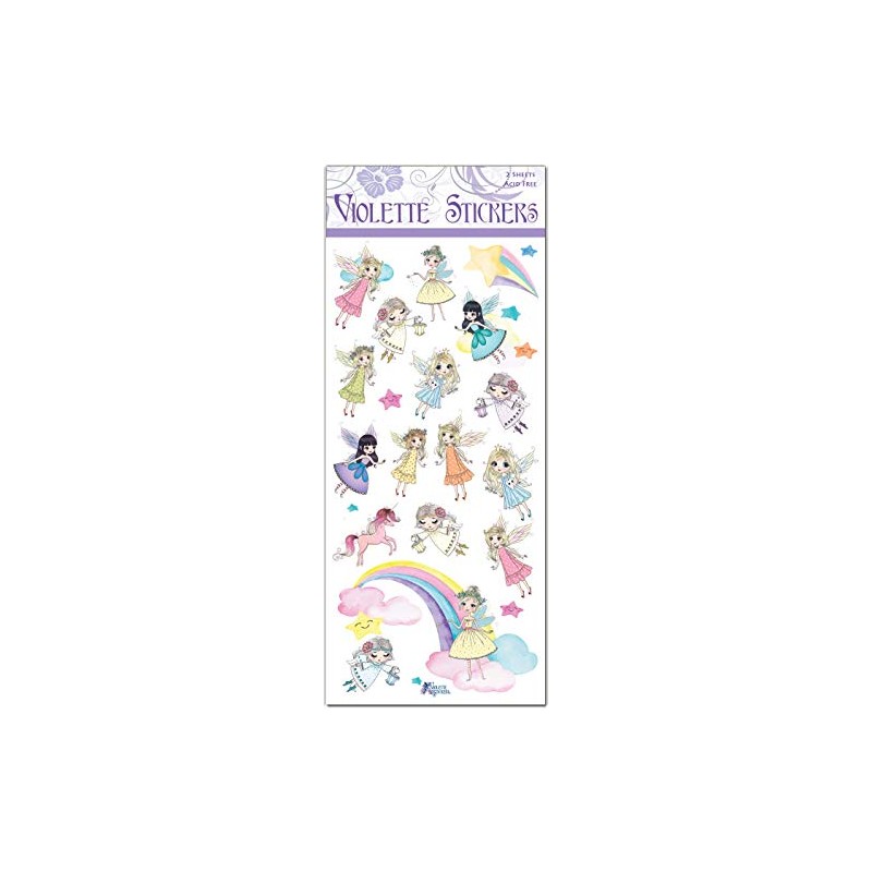 Violette Stickers Foil Fairies