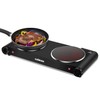 Cusimax Electric Stove, 1800W Infrared Hot Plate, 7 Inch Ceramic