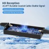 nogyzo Hd Digital Tv Antenna Indoor 1200+ Miles Long Range