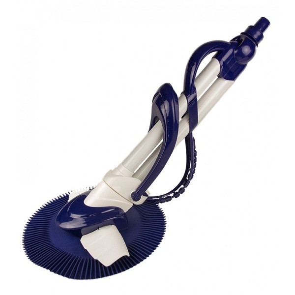 Rx Clear In-Ground Suction-Side Universal Swimming Pool Cleaner Vacuum | Hammer Cleaner Technology | Lightweight Design | Installs in Minutes with No Tools Required | Blue | White