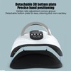 UV Nail Gel Polish Light Dryer Portable Intelligent Sensor Manicure