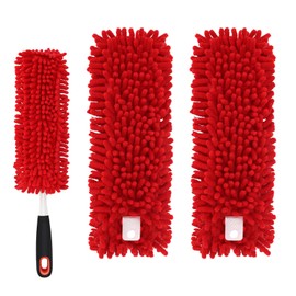 Yicotira Reusable Microfiber Duster Refills Compatible with OXO & for MR.SIGA Duster- Washable Dusters Refill for OXO Good Grips Extendable Duster for Cleaning, 2 Pack (Handle is Not Included)