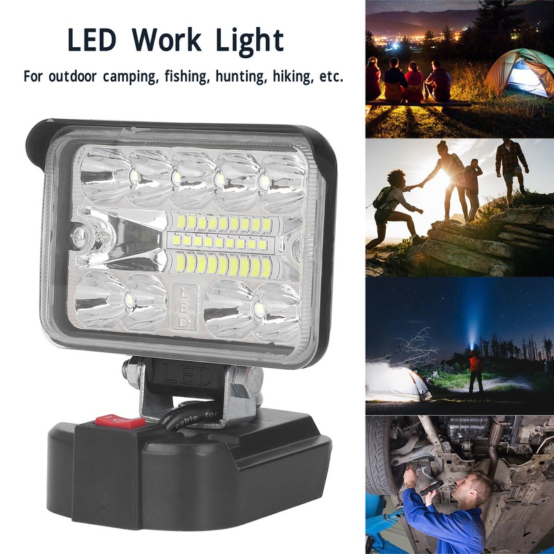 3in LED Work Light with Stand Cordless Lamp for Outdoor