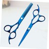 Healvian 2pcs Professional Hair Cutting Scissors for Home Use Blue
