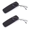 HIGHLIKE 2-Pack Blue Light Blocking Reading Glasses with Hard Cases,