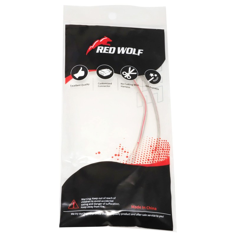 RED WOLF Door Speaker Wiring Harness Adapter Select for VW