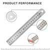 3 Stainless Steel Rulers, Rulers, 10, 20, 30 cm (4,