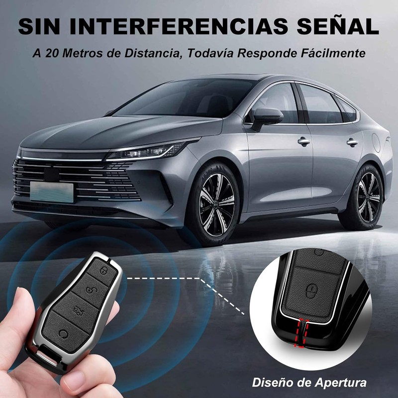 Protector de Llave BYD, Funda para Llave BYD, Genérico Funda