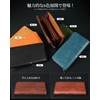 Kawaoto Men's Long Wallet, Genuine Leather, Pueblo Leather, Made in
