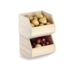 Zeller 15178 Wooden Stacking Box Approx. 20.5 x 18.5 x