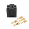 Senzeal 30A 5 Pin Relay Connector Socket with 25 x