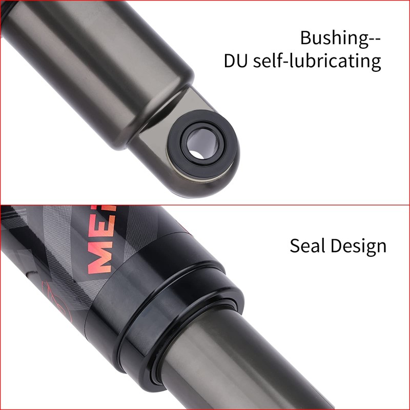 MEROCA Air Pressure Rear Shock Absorber Mountain Bike Folding Bike