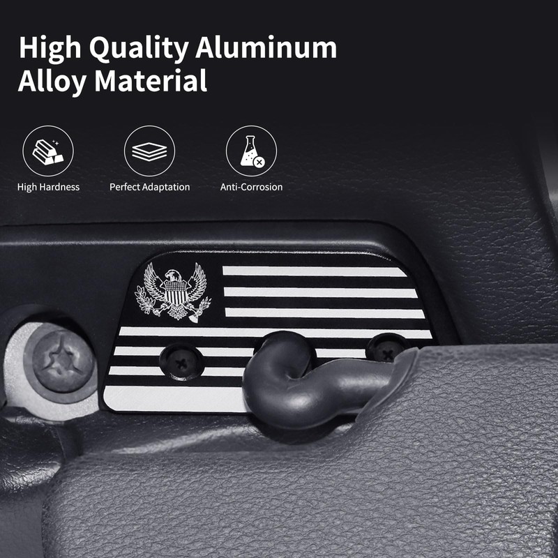 UTVJATV 2PCS JL Sun Visor Repair Kit Compatible with Wrangler