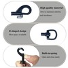 Pack of 10 Swivel Snap Hooks Connectors Swivel Carabiner Clip