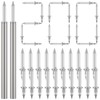 Double-Head Skirting Thread Seamless Nail, Skirting Line Without Marks Nail,