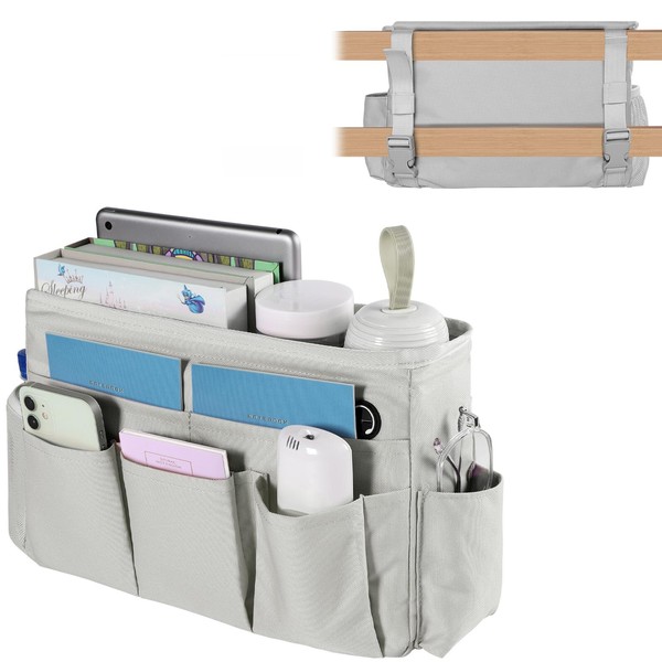 WOMACO Bedside Storage Organizer, Bunk Loft Bed Side Caddy with