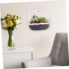 Levemolo Indoor Hanging Planters Wall-Mounted Flower Pots Space-efficient Decor for