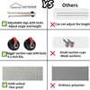 DANCHEL OUTDOOR Portable Suction Cups Car Camper Awning 7.7lbs, Needn't