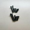 STARPY Door Handle Screws, Black, 1-2/5 inch, Steel, Iron Alloy,