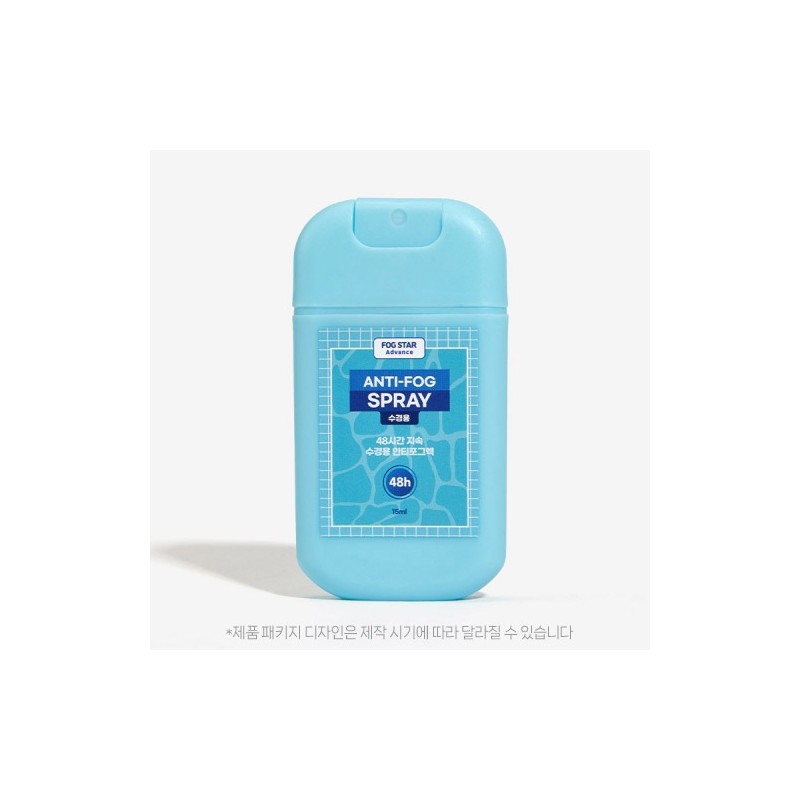 수경 김서림 방지 포그스타 어드밴스 안티포그액 미스트형 15ml, 15ml, 2개