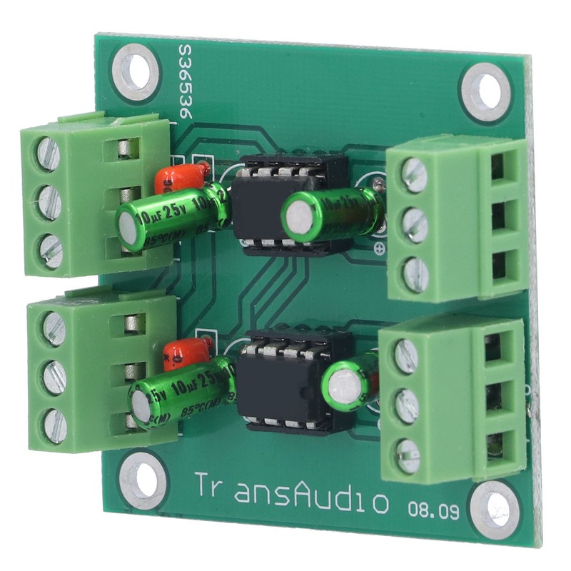 Converter Board DRV134PA Unbalanced to Balanced Low Distortion Dual Channel