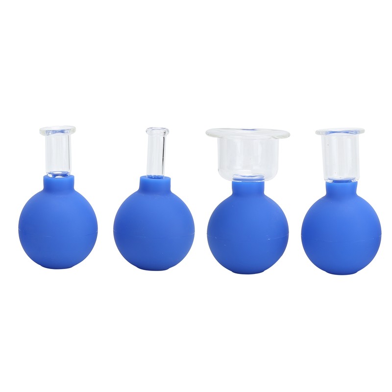 4Pcs Liposuction Cup MultiSize Health Care Cellulite Removal Skin Treatment