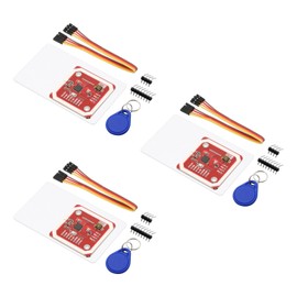 PN532 NFC NXP RFID Module V3 Kit AYWHP 3 Pieces Near Field Communication Reader Module Kit I2C, NFC RFID Card Read Module RFID Reader NFC Sticker Compatible with Arduino