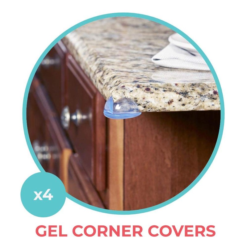 Toddleroo by North States - Gel Corner Protectors for Baby