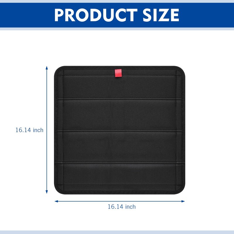 Zikefest RV Skylight Vent Cover, Magnetic Foldable RV Blackout Window