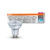 OSRAM LED Base PAR16, Socket: GU10, Non-Dimmable, Cool White, Replaces