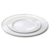 " OCCASIONS" 40 Plates Pack, Heavyweight Disposable Wedding Party Plastic