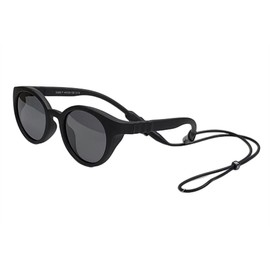 iNszkoos Polarisierte Sonnenbrillen für Kinder mit Verstellbar Riemen UV400 Schutz Weicher Silikonrahme Sport Sonnenbrille Outdoor Strandaktivitäten Brille für 3–10 Jahre Kleinkinder, Jungen, Mädchen