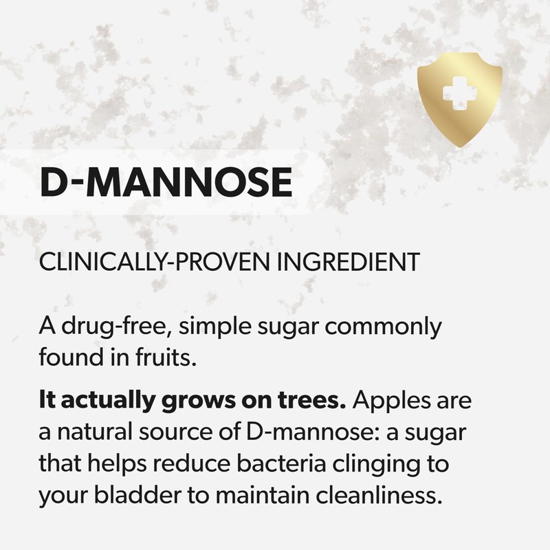 AZO D Mannose Urinary Tract Health, Cleanse, Flush & Protect