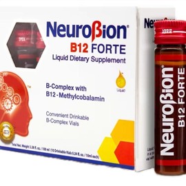 B12 Forte - 10 Vials Dietary Supplement for Mind and Body Fitness Vitamin Healthcare Edible