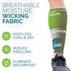 Run Forever Calf Compression Sleeves for Men and Women -