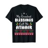 Greatest Blessings Irish Father Athair Gifts Christmas T-Shirt