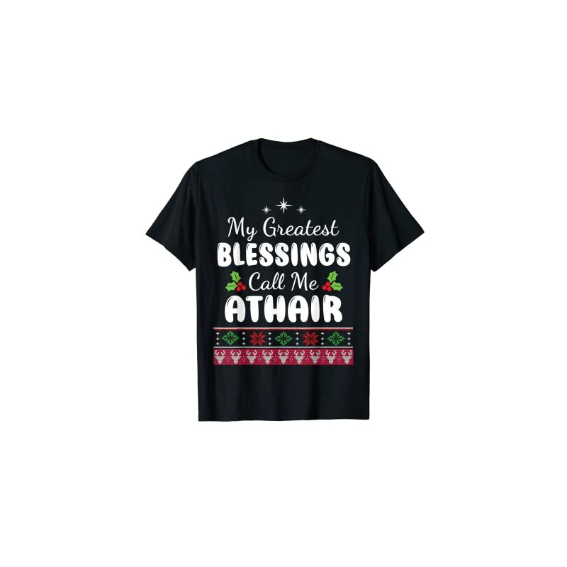 Greatest Blessings Irish Father Athair Gifts Christmas T-Shirt