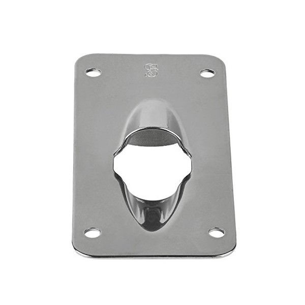 Stainless Steel Flat Exit Plate for 3/4-Inch (19mm) Halyard