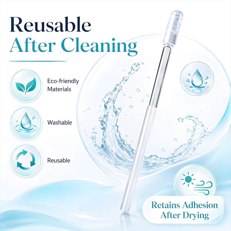 Sticky Ear Cleaning Stick,Sticky Ear Cleaners for Adults,Reusable Ear Cleaner